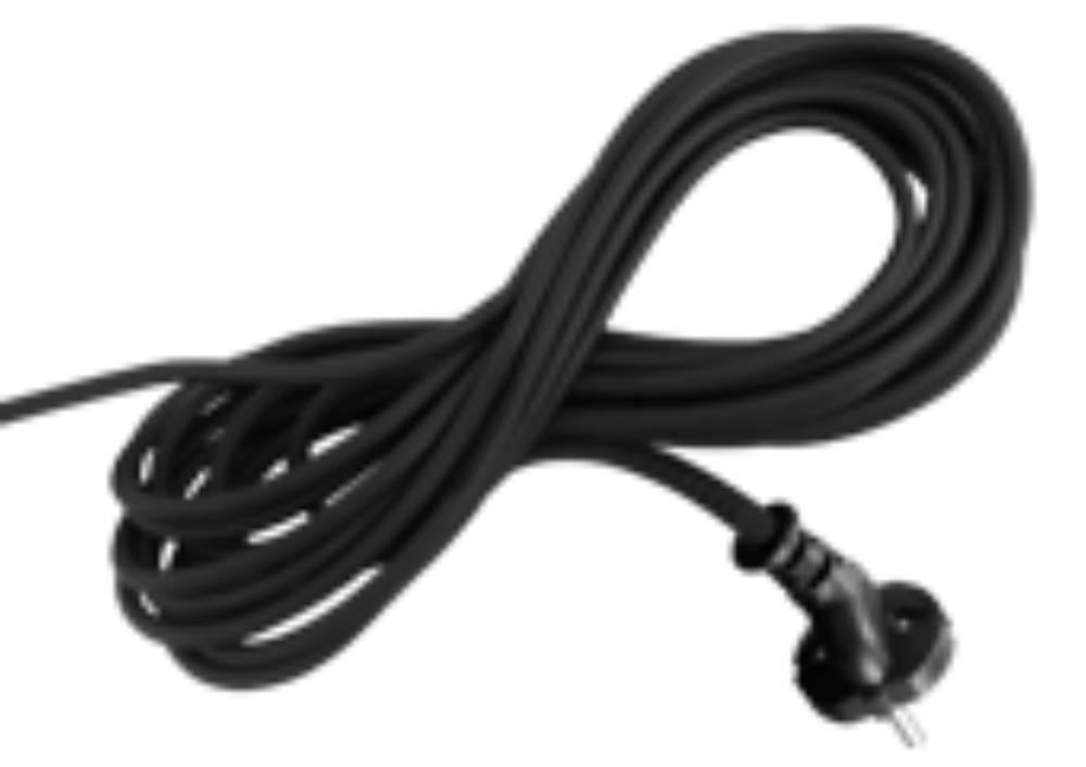 Napajalni kabel 10 m, črn