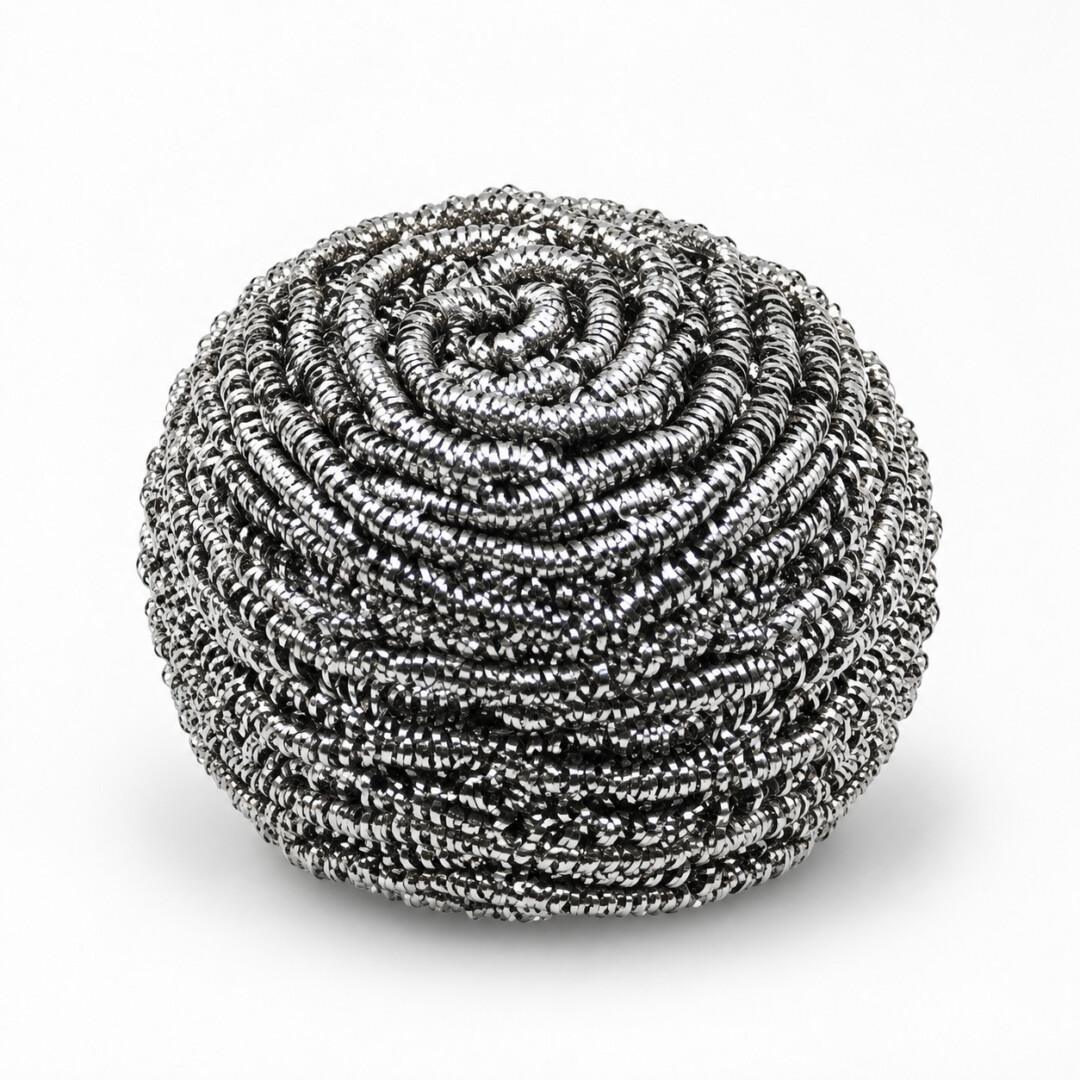 Spiralna jeklena gobica INOX - velika 60g